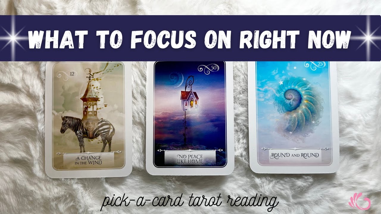 🔥What You Need To FOCUS On Right Now In Your Life or Career! // a channeled pick-a-card reading