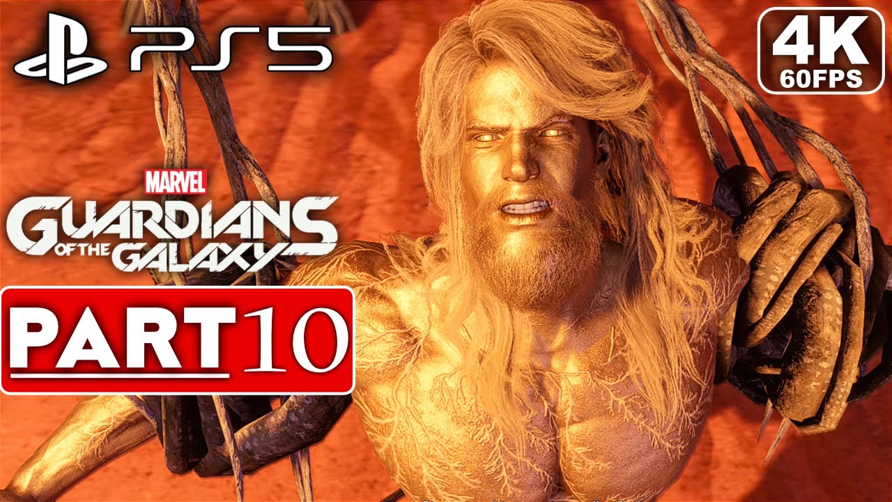 MARVEL'S GUARDIANS OF THE GALAXY PS5 Gameplay Walkthrough Part 10 FULL GAME [4K 60FPS] No Commentary