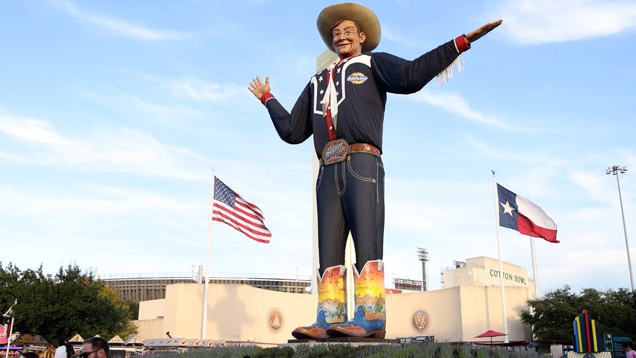 The Texas Bucket List - The State Fair of Texas Big Tex
