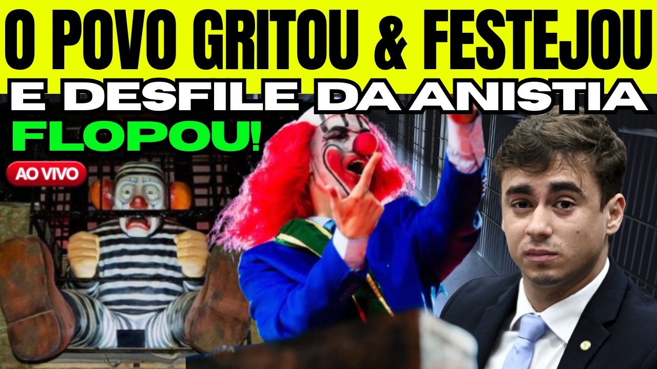 [AO VIVO] RESSACA DOÍDA PRO BOLSONARISTAS FLOPADOS E LASCADOS: PF TÁ NA RUA E UMA ESTRELA BRILHOU!