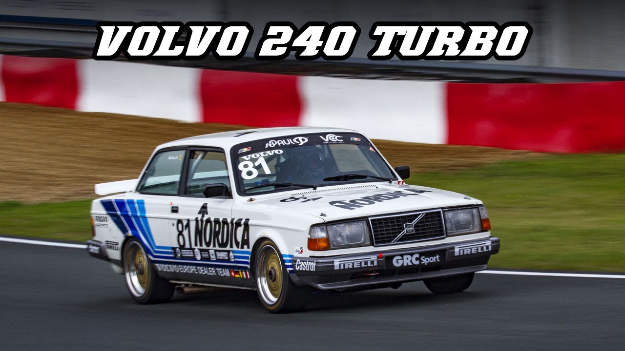 Volvo 240 Turbo Group A Replica | fly-bys and flames | Zolder 2021