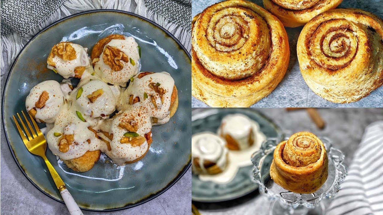 انسو اي سينامون كيتو وشوفو السينامون رول بالطريقة  دي سينابون رول كيتوني ناجح 😋 Cinnamon roll keto