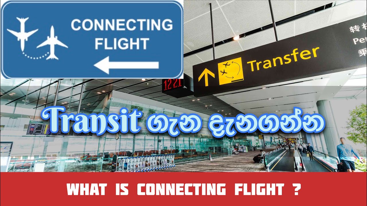 Transit Flight Details in Sinhala 🇱🇰 Connecting Flight එකක් ගැන දැනුවත්ද?