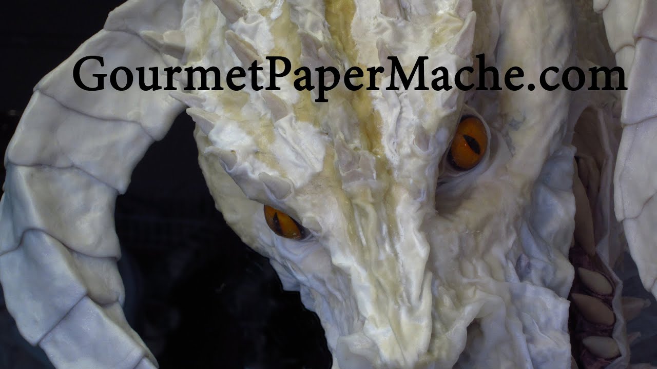 Paper Mache Tiamat Dragon