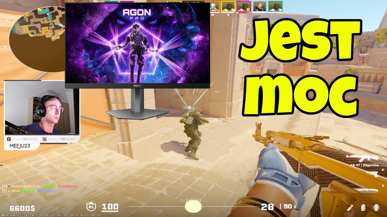 NOWY MONITOR 610hz i NOWY AK-47! - pierwsze mecze 😊