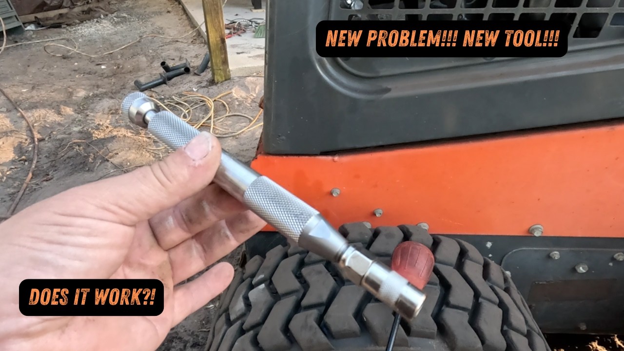 Kubota Issues!!!  6 Fittings Not Taking Grease...Reason to Get a New Tool!!!