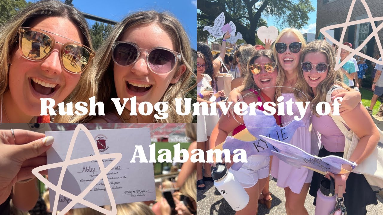 ☆ Sorority Recruitment Vlog University of Alabama 2022 ☆