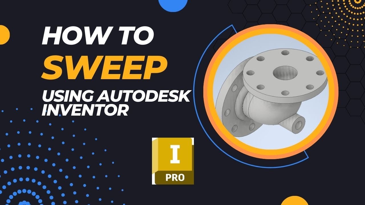 Mastering the Sweep Function in AutoDesk Inventor: Path and Profile