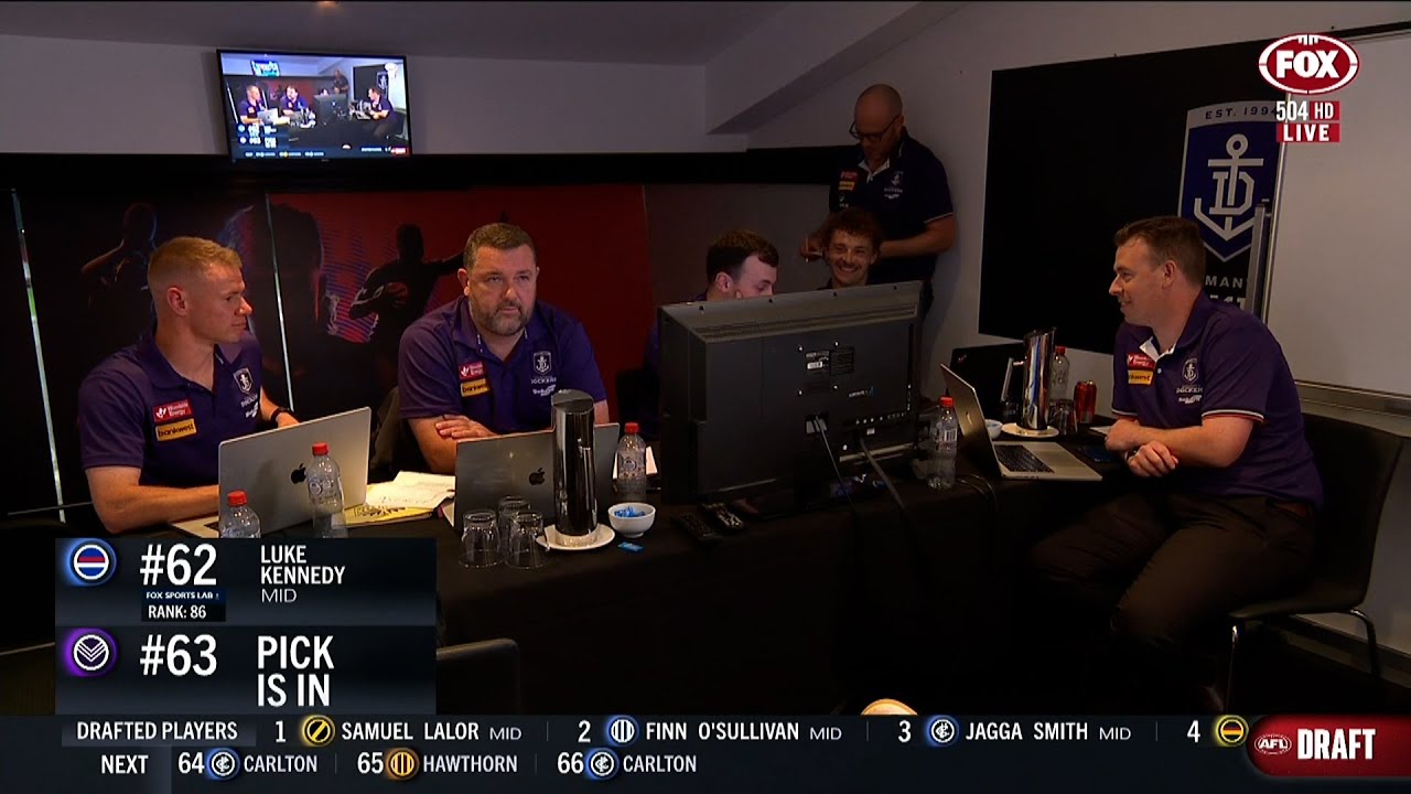Jaren Carr gets drafted | 2024 Telstra AFL Draft