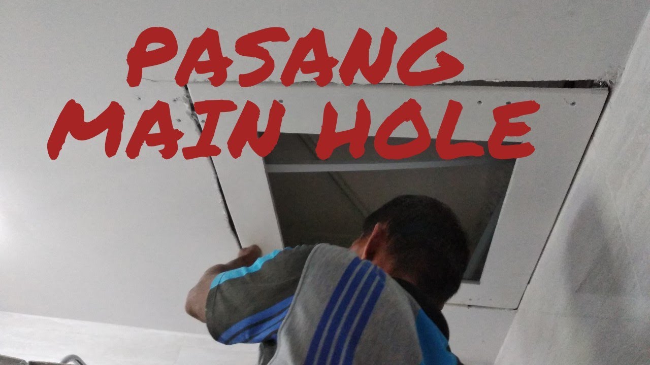 Tutorial pasang main hole pada syiling kapur