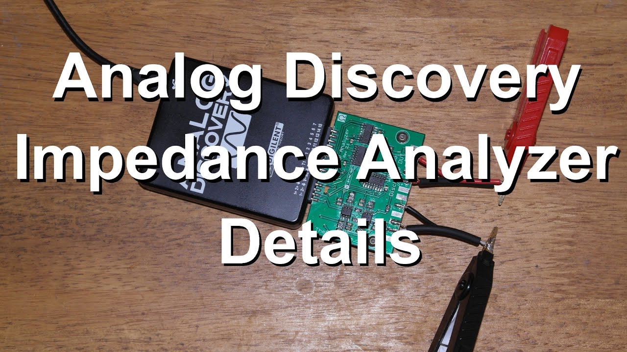 Подробная информация об анализаторе импеданса Analog Discovery.
