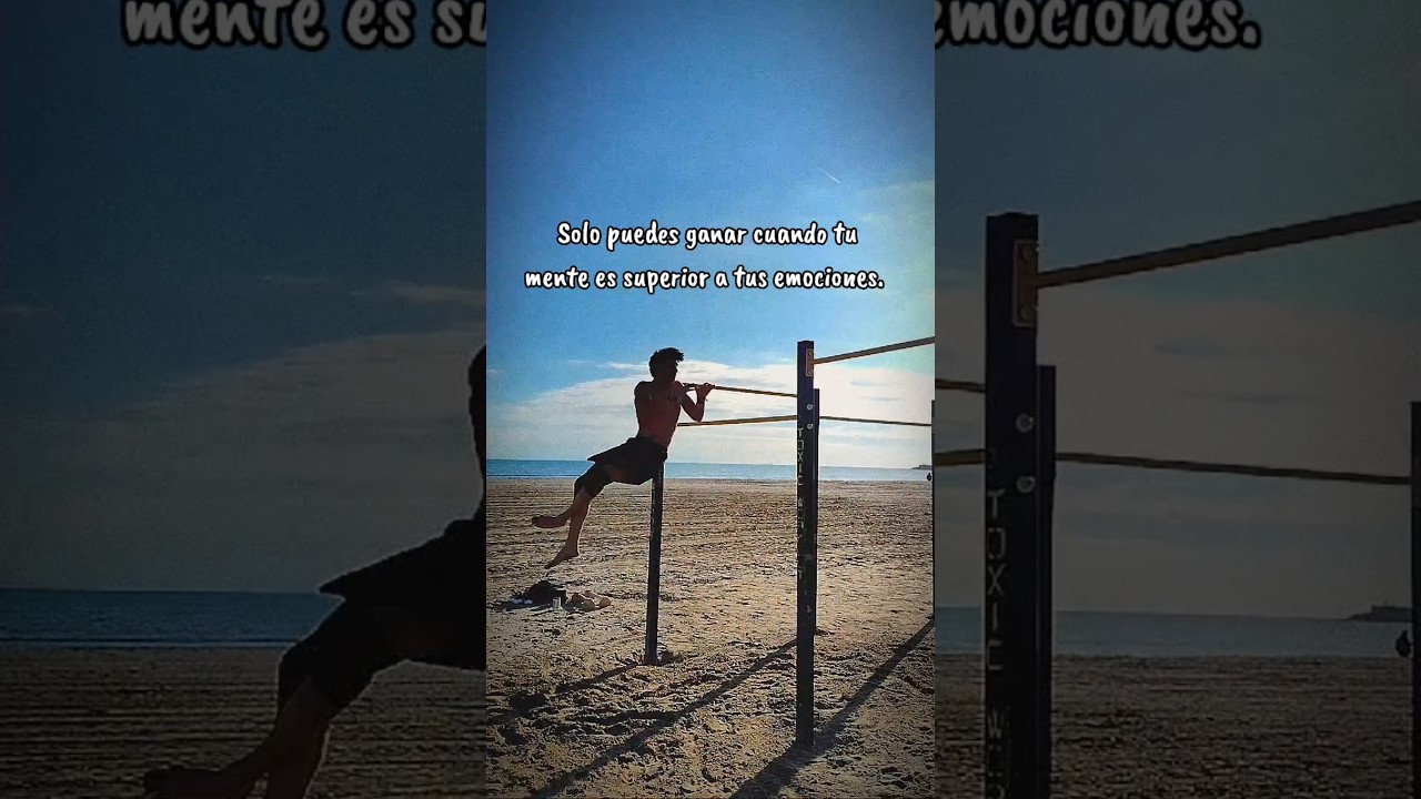 Solo puedes ganar cuando tu mente es superior a tus emociones 💪🏻 