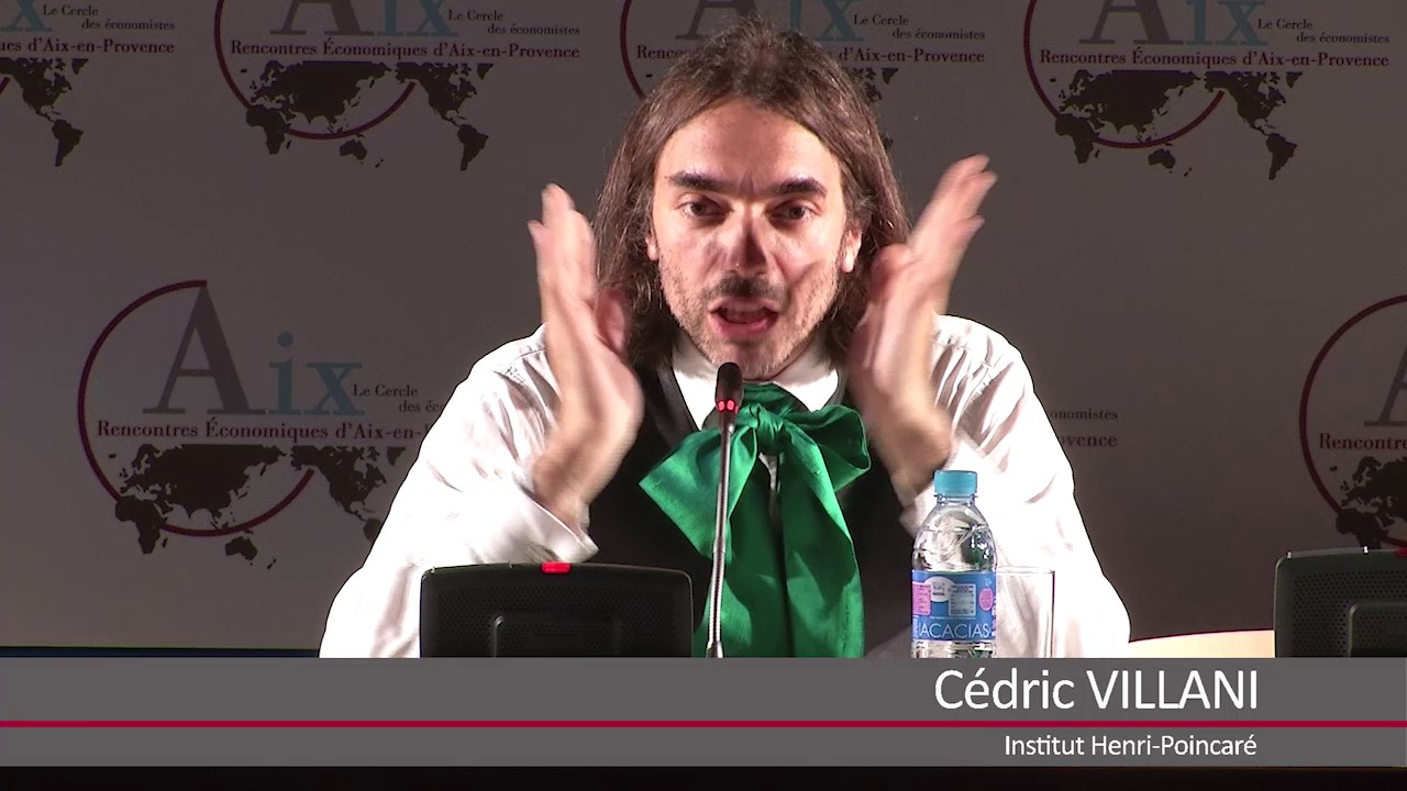 #REAix2017 : Masterclass de Cedric Villani