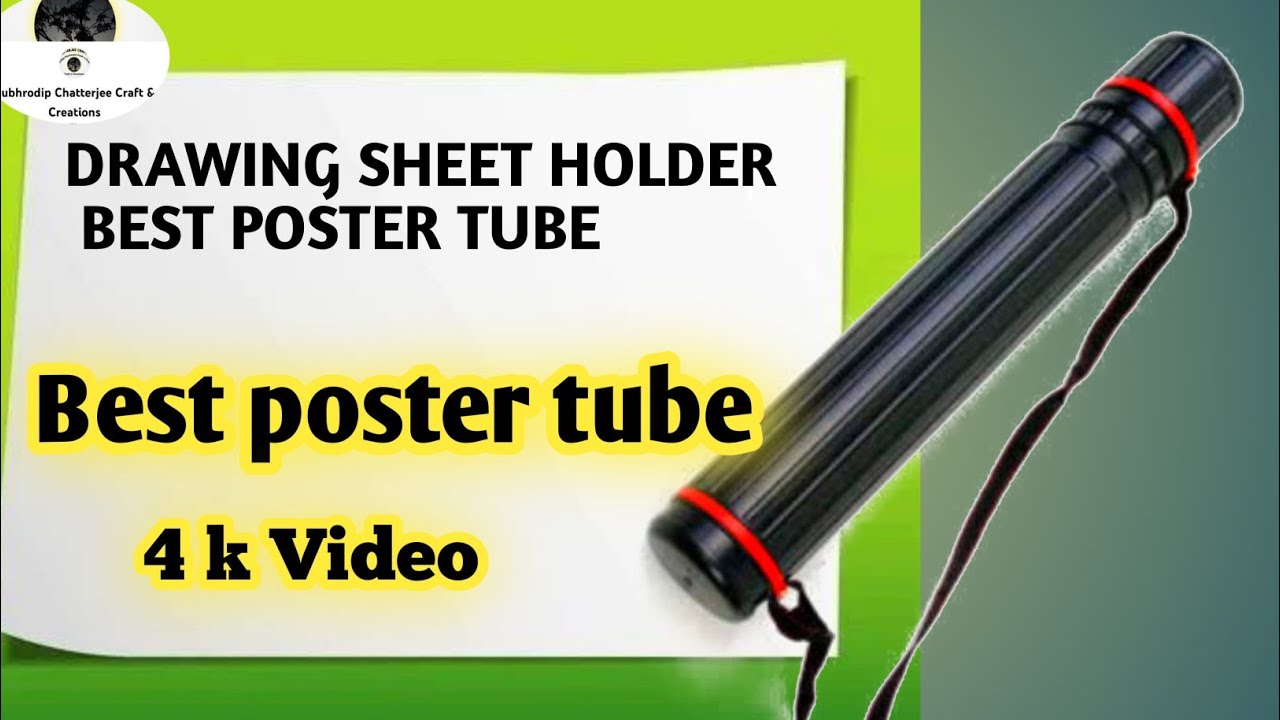 @Drawing sheet holder Best poster tube #unboxing