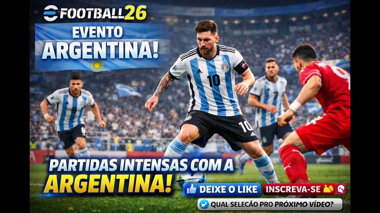 Прямая трансляция 22-го матча #efootball26 с участием #Аргентины