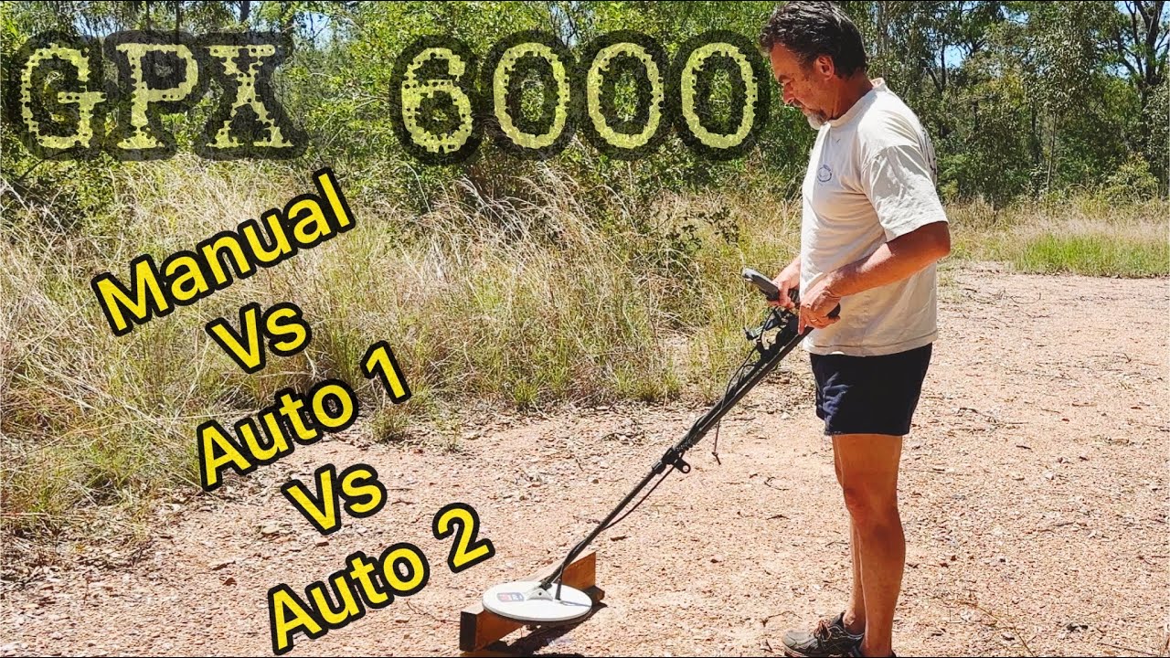 Настройки gpx 6000: ручные, автоматические 1 и автоматические 2. Тестирование возможностей на зол...