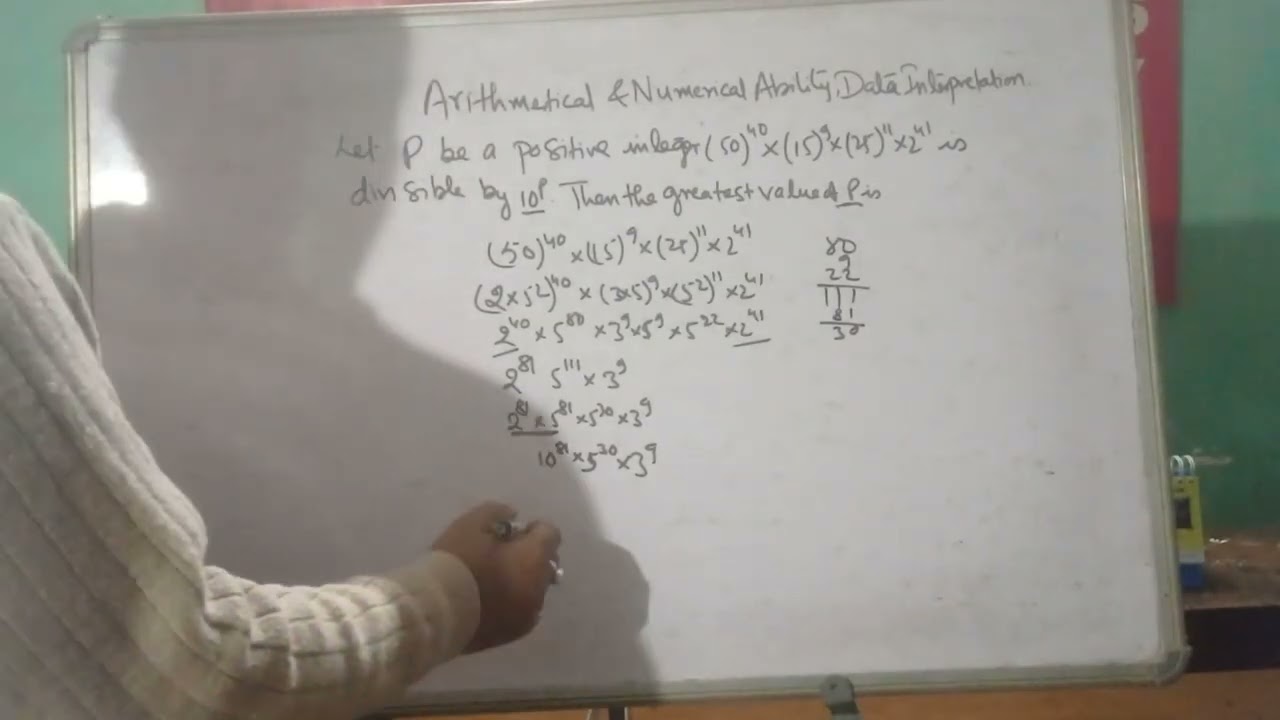 Arithmetical &  Numerical Ability || Data Interpretation 