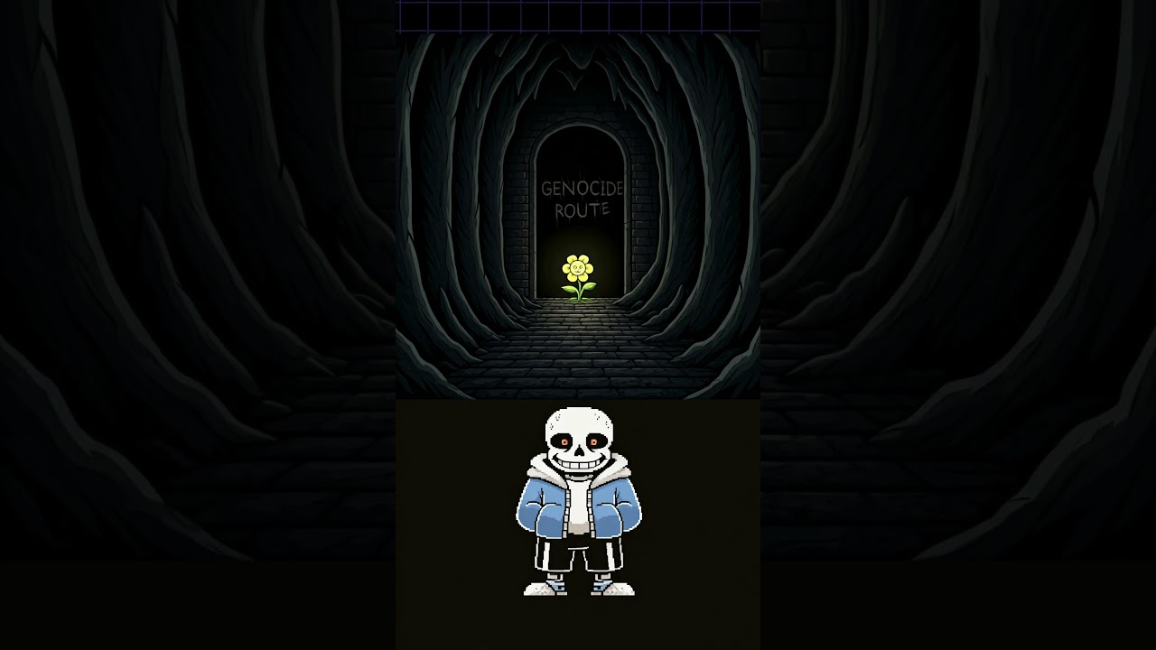 Все маршруты Undertale за 1 минуту! 