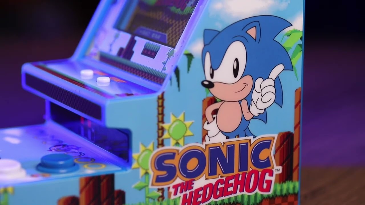 Introducing the Sonic The Hedgehog&trade; Joystick Player from @MyArcadeRetro 🌀😎