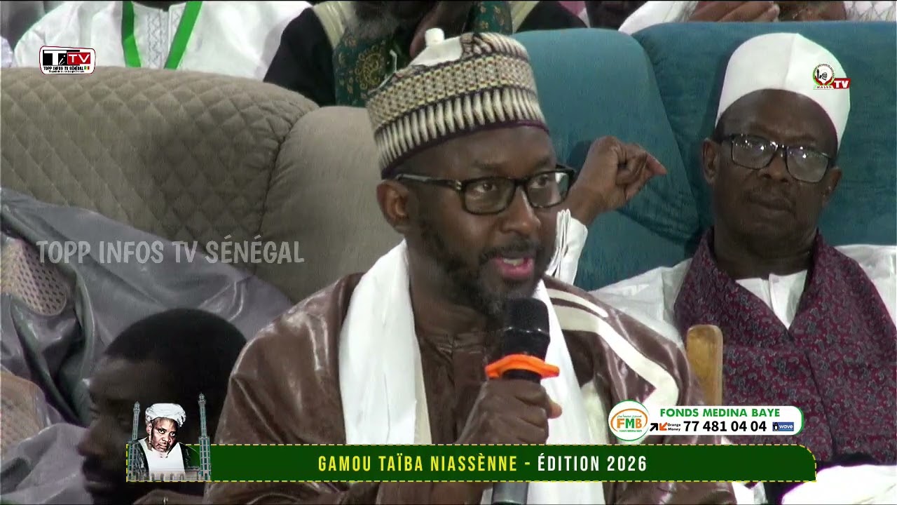 GAMOU TAÏBA NIASSEN 2026:KADOU CHEIKH ABDOUL MALICK NIASS @toppinfostvsenegal 