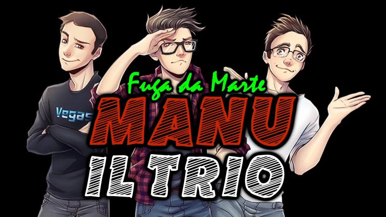 MANU - IL TRIO (Fuga da Marte) w/St3pNy, SurrealPower & Vegas