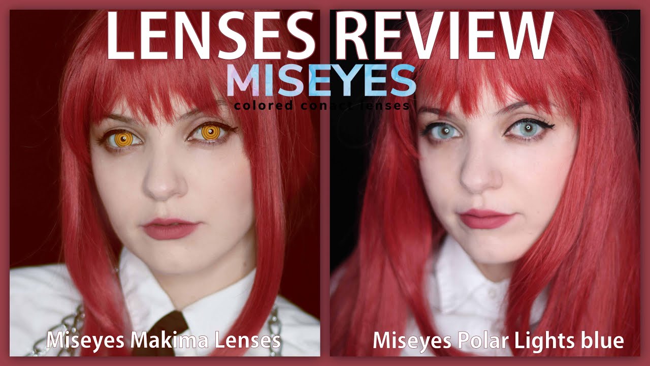 Lenses review: Miseyes Makima Lenses & Miseyes Polar lights blue lenses