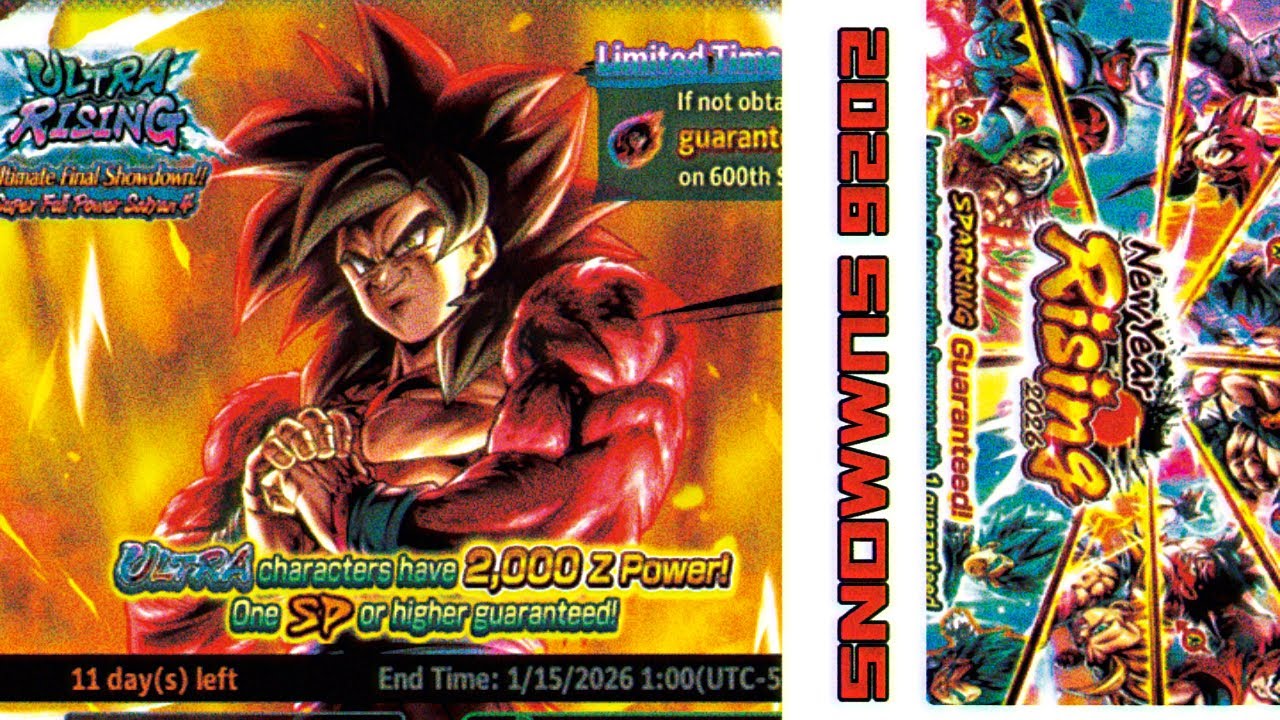 19K DEEP AND I FINALLY GOT HIM!! 🔥👏@ZAHASHIRA (NEW YEARS 2026) | Dragon Ball Legends 
