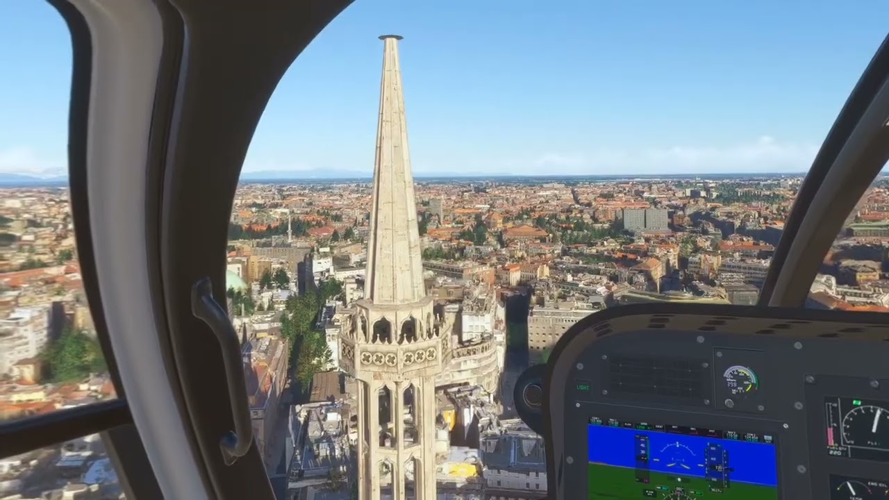 [MSFS 2024] Milano from Above | Meta Quest 3 VR RTX 4080S