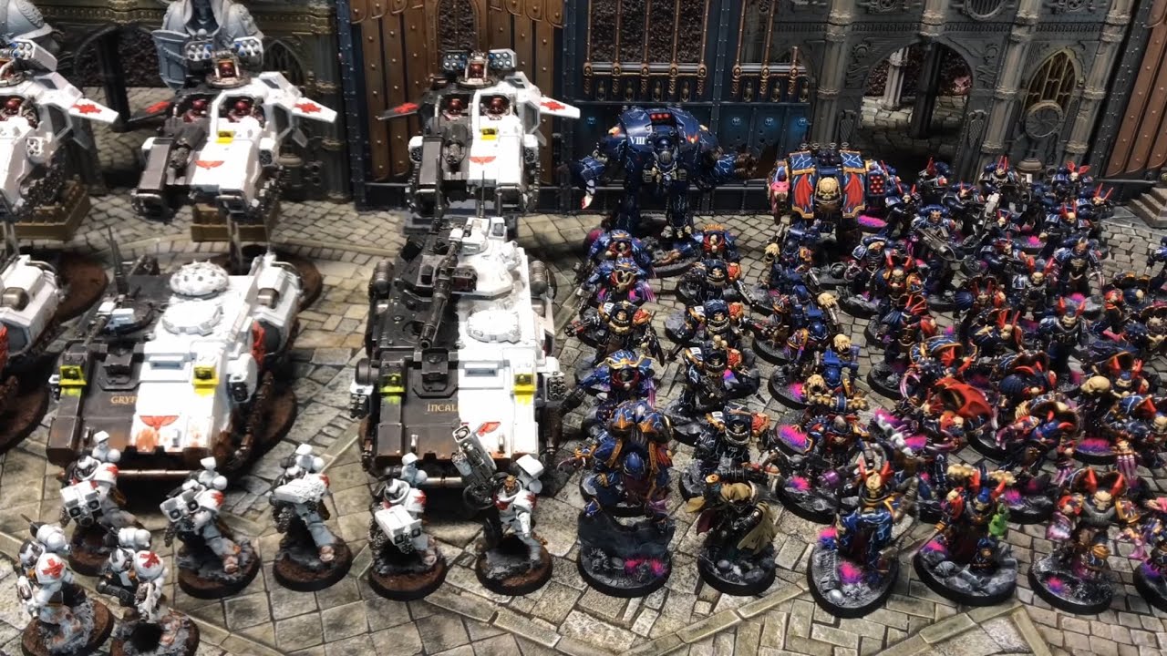 Black Templars vs. Night Lords [Kreuzzug 2020 - 179] Warhammer 40k Battle Report Deutsch