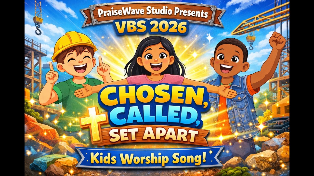 Chosen, Called, Set Apart | VBS 2026 Kids Worship Song | Little praise Party | Kids Worship Song