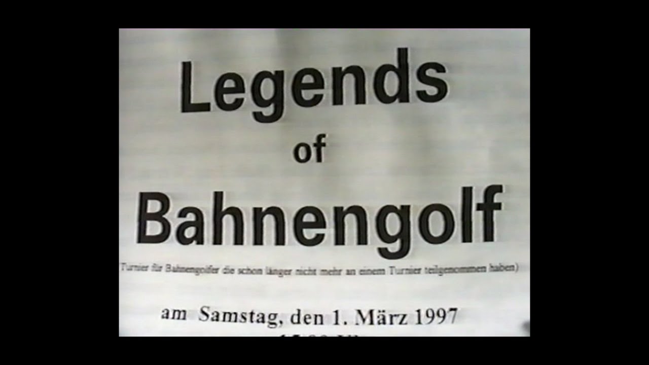 Legendenturnier - Bad Vöslau 1997