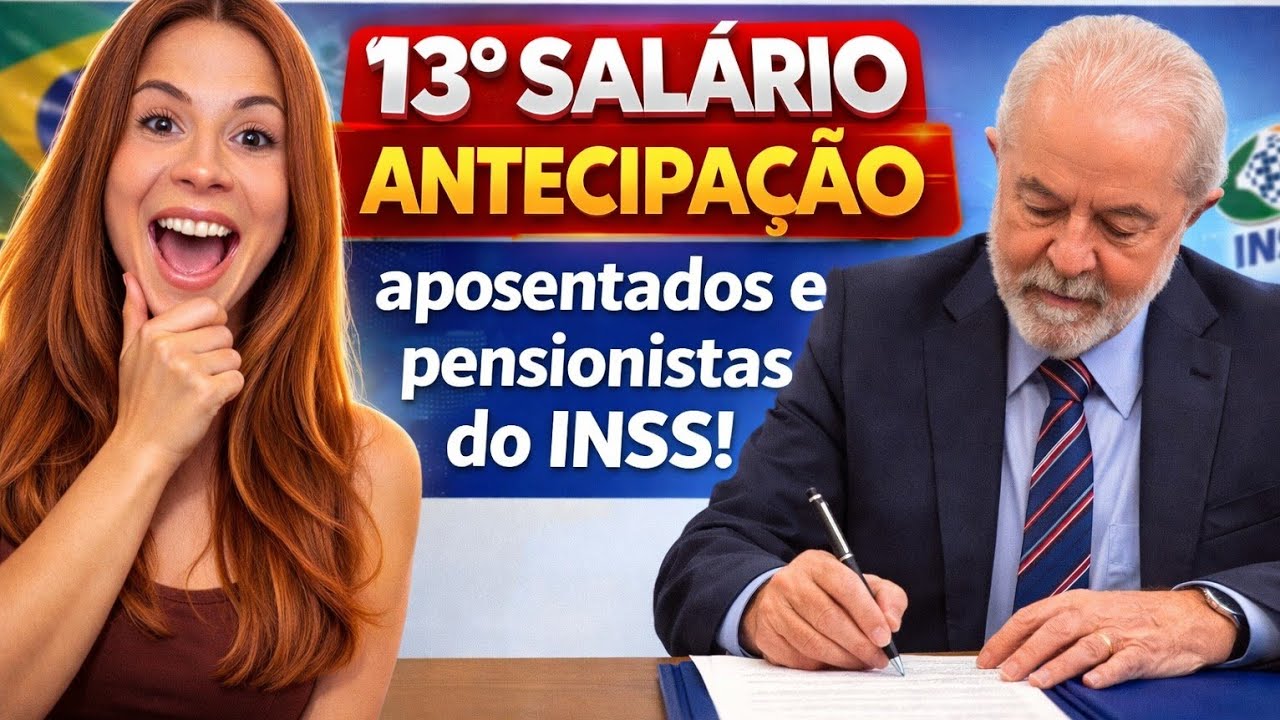Quando sai o 13º antecipado de aposentados e pensionista do INSS_ Veja quem recebe