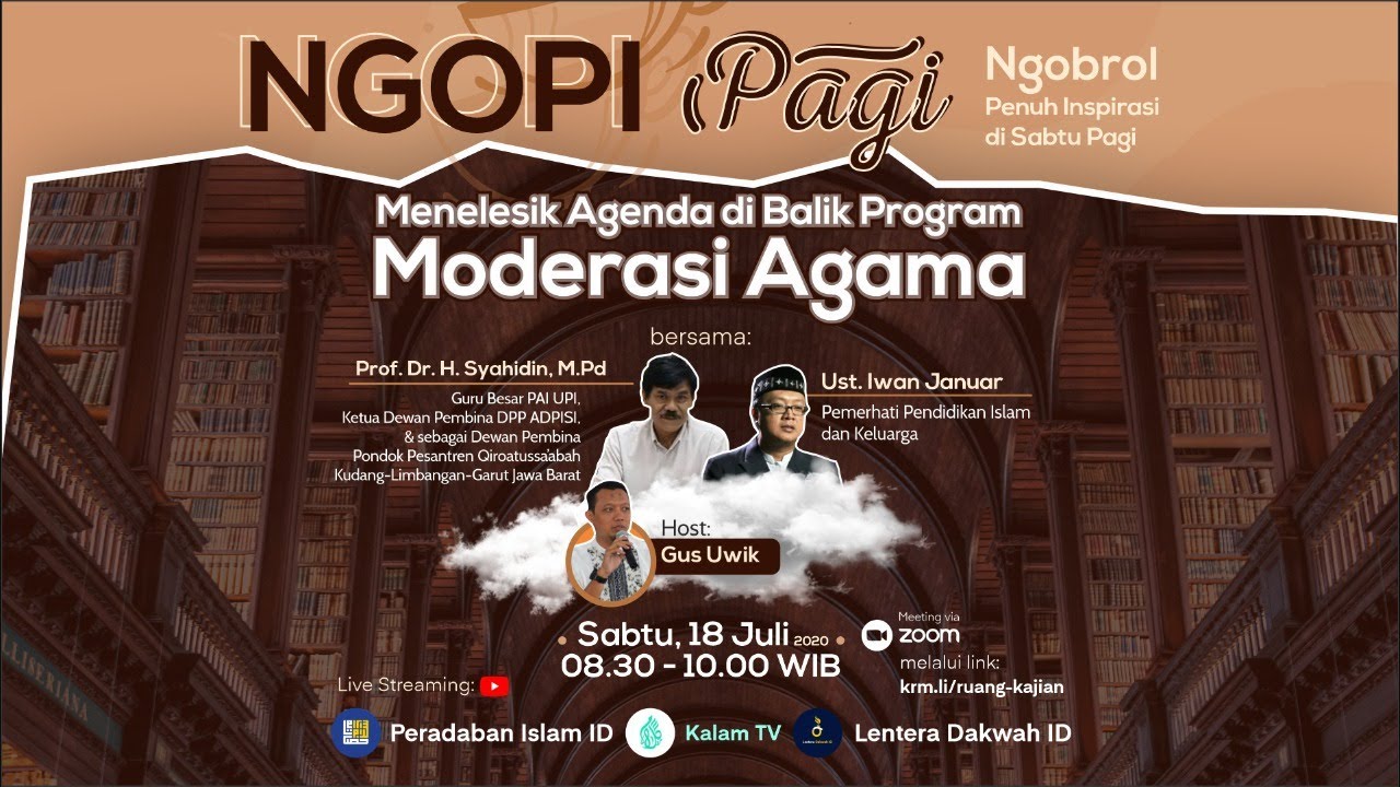 🔴[LIVE] NGOPI Pagi: Menelesik Agenda Di Balik Program Moderasi Agama