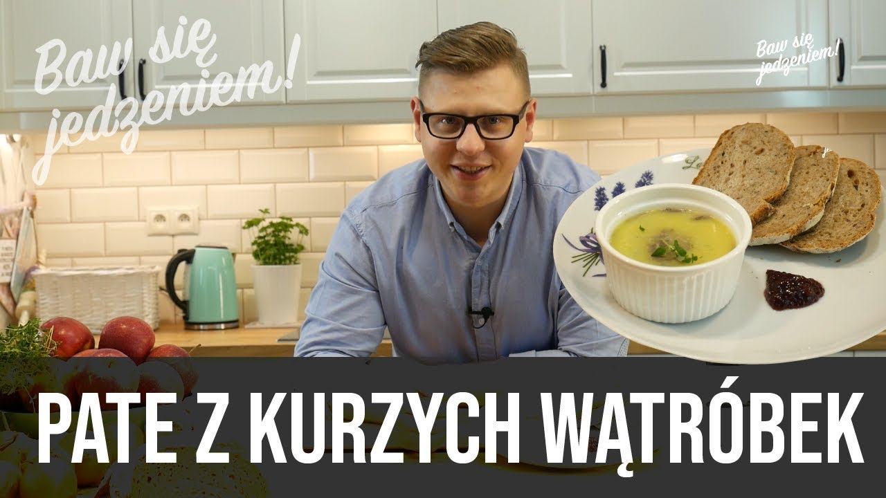 Jak zrobić PATE Z KURZYCH WĄTRÓBEK z gruszką
