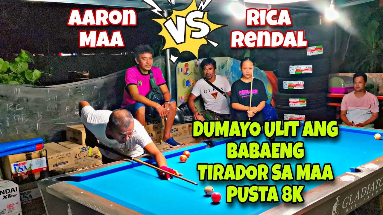 Rica Rendal Vs Aaron Maa | Rotation Parehas Race-7