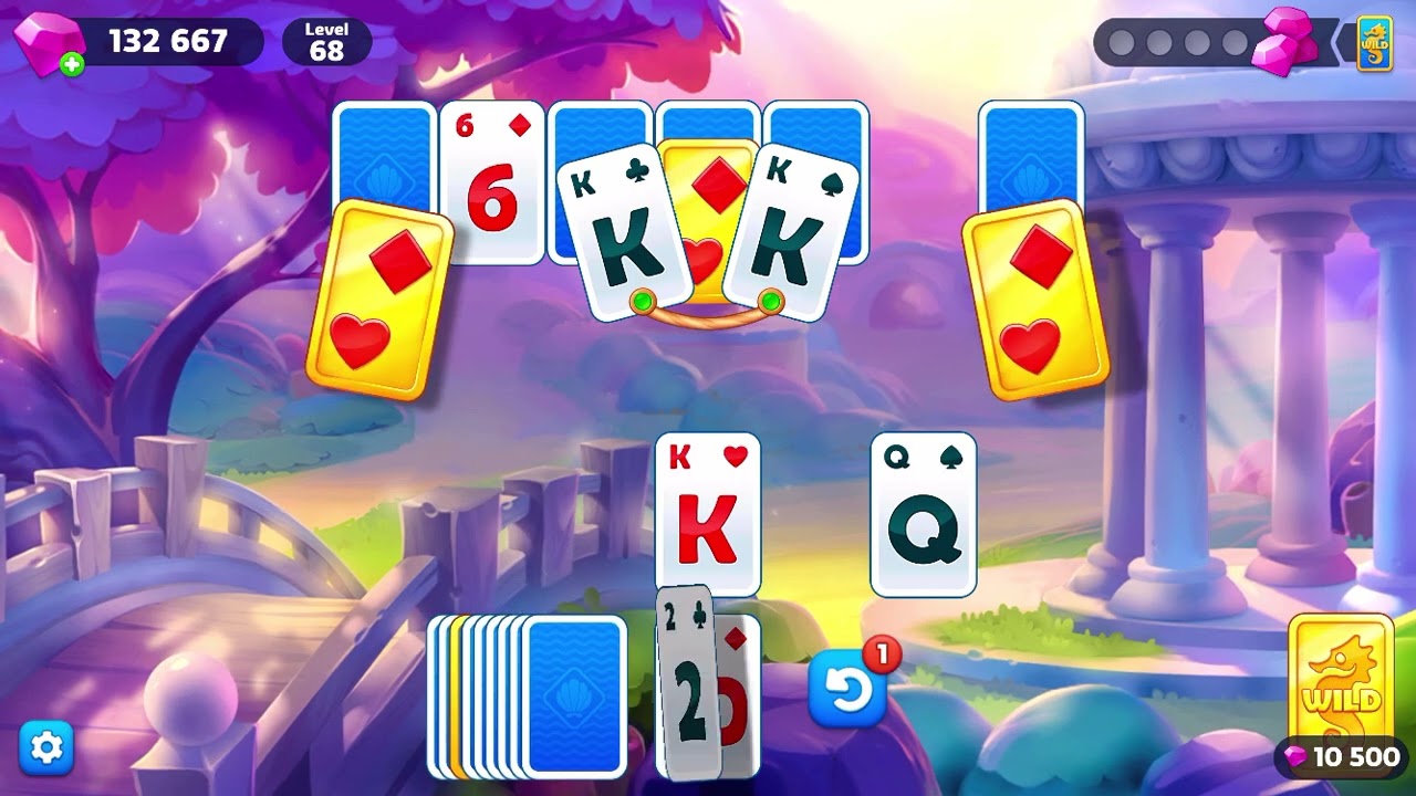 🐠 Cozy Fishdom Solitaire 🧡 Levels 66-70 | Relaxing No Commentary Gameplay