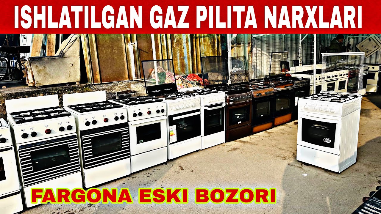 ISHLATILGAN GAZ PILITA NARXLARI ARZON JOYIDAN DASTAFKA BOR
