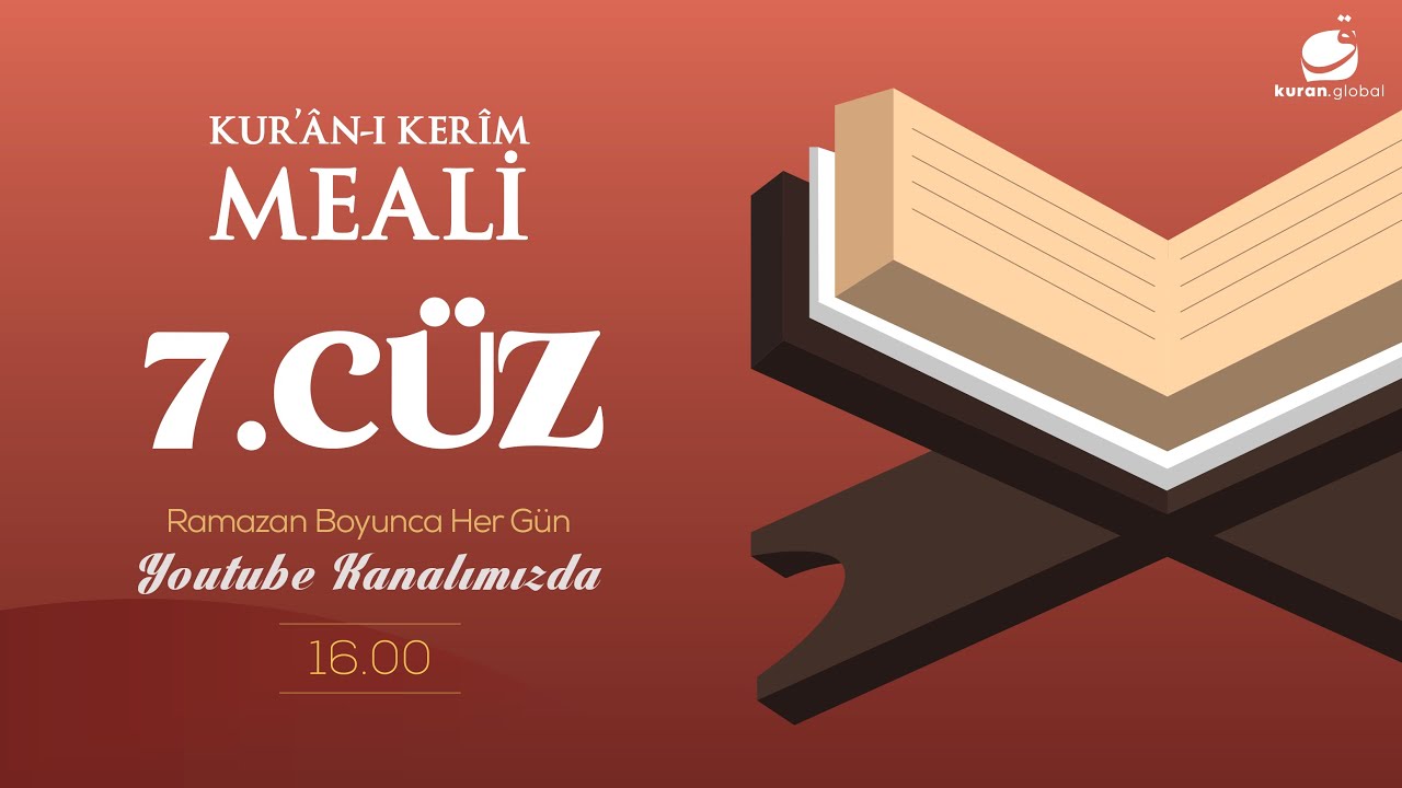 Kur'ân-ı Kerîm Meali 7- . Cüz | Feyzü'l-Furkân Açıklamalı Meali