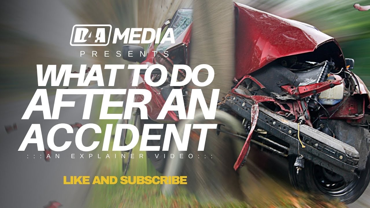What to do after an accident | Injury doctor | NOT legal advice or medical advice