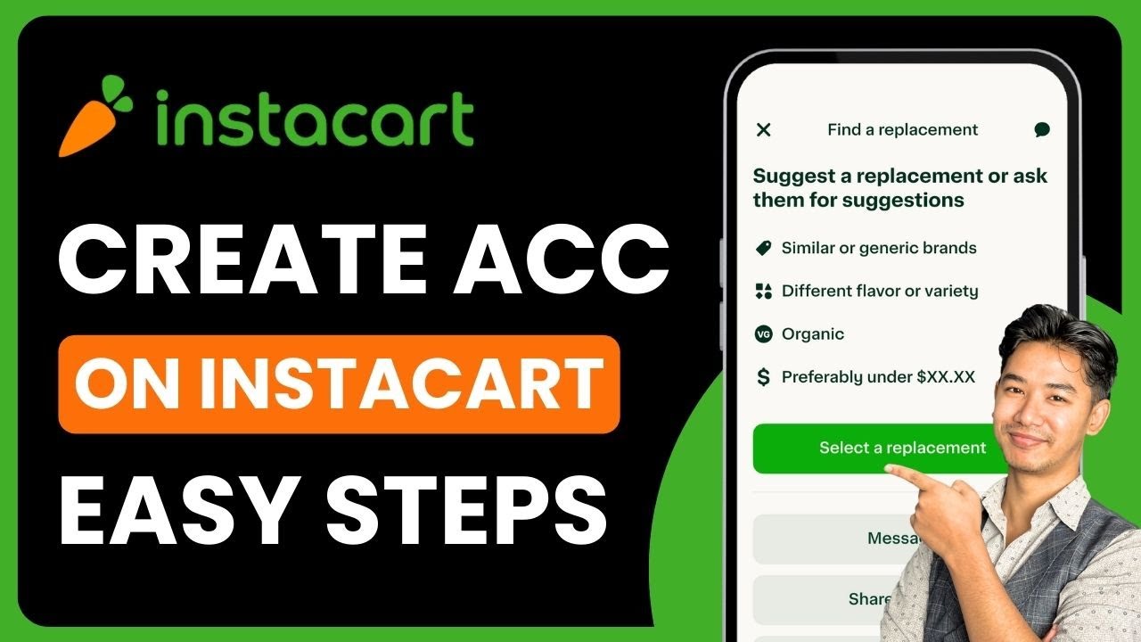 How to Create an Instacart Account ! Step by Step