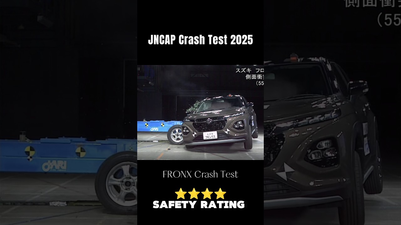 Maruti Suzuki Fronx Crash Test Result😱#fronx2025  #automobile #ytshorts #shorts #trending #car #reel