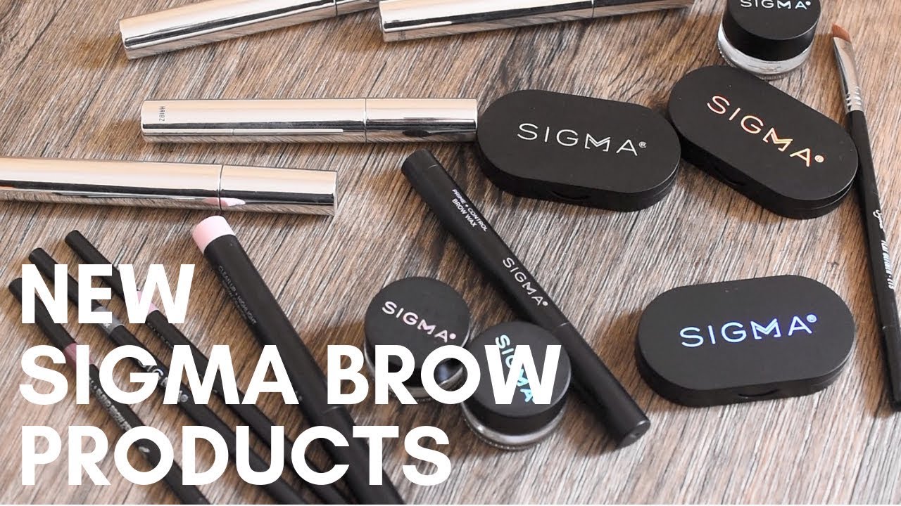 NEW Sigma Beauty Brow Products! | Review + Tutorial