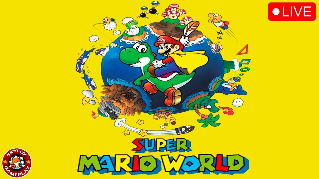 SUPER MARIO WORLD 96 saidas Direto do Super Nintendo