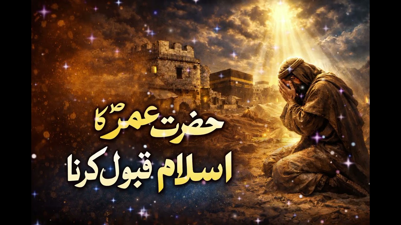 Story of Hazrat Umar ibn al-Khattab (R.A) Accepting Islam | Peer Ajmal Raza Qadri New Bayan 2026