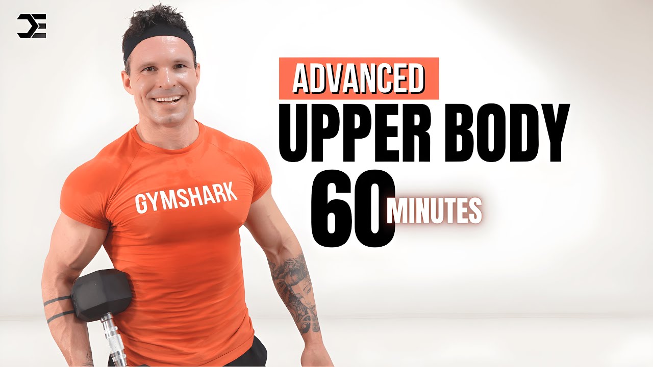 1 Hour+ Hard UPPER BODY WORKOUT + WEIGHTS | Advanced | Build Muscle & Strength