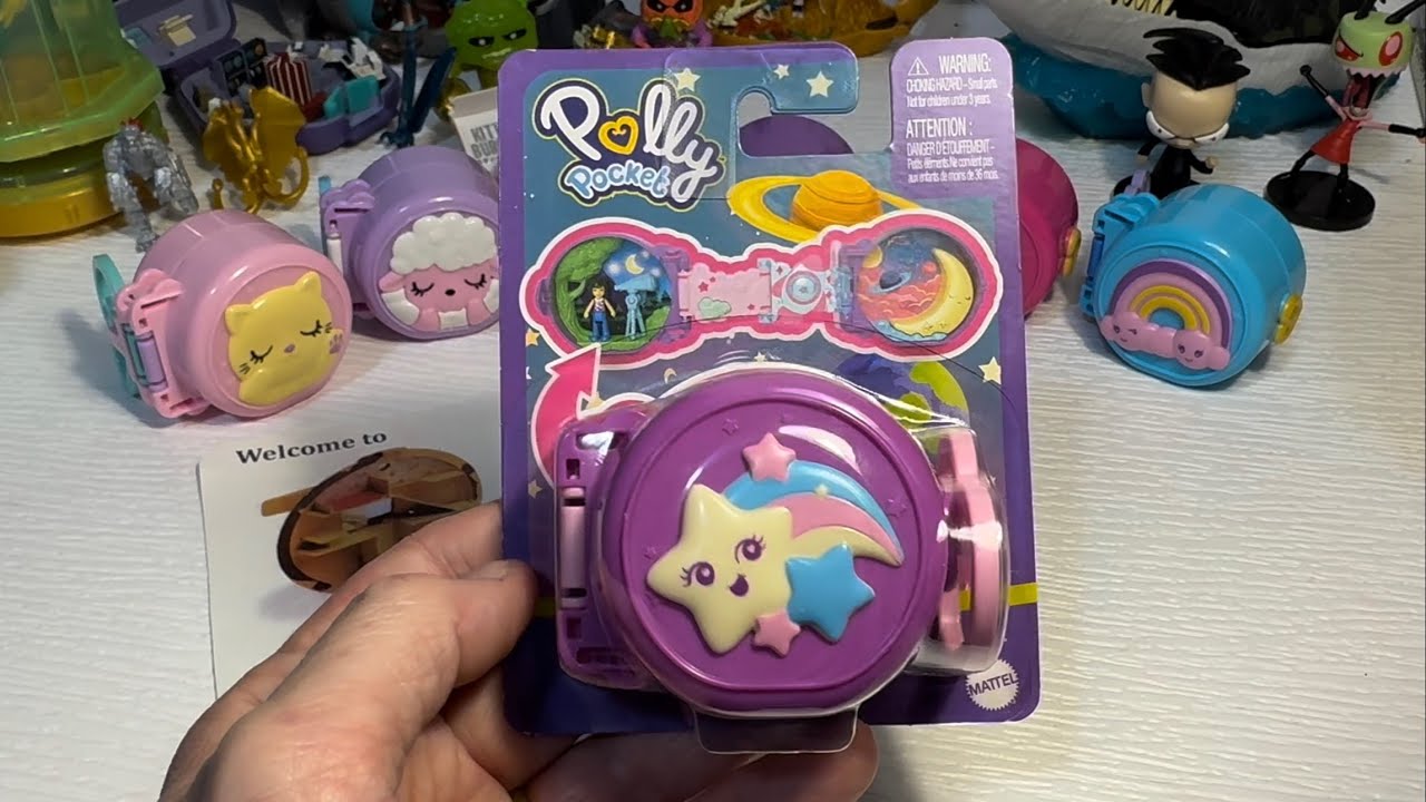 Смотрите! Новая компактная космическая игрушка Polly Pocket!