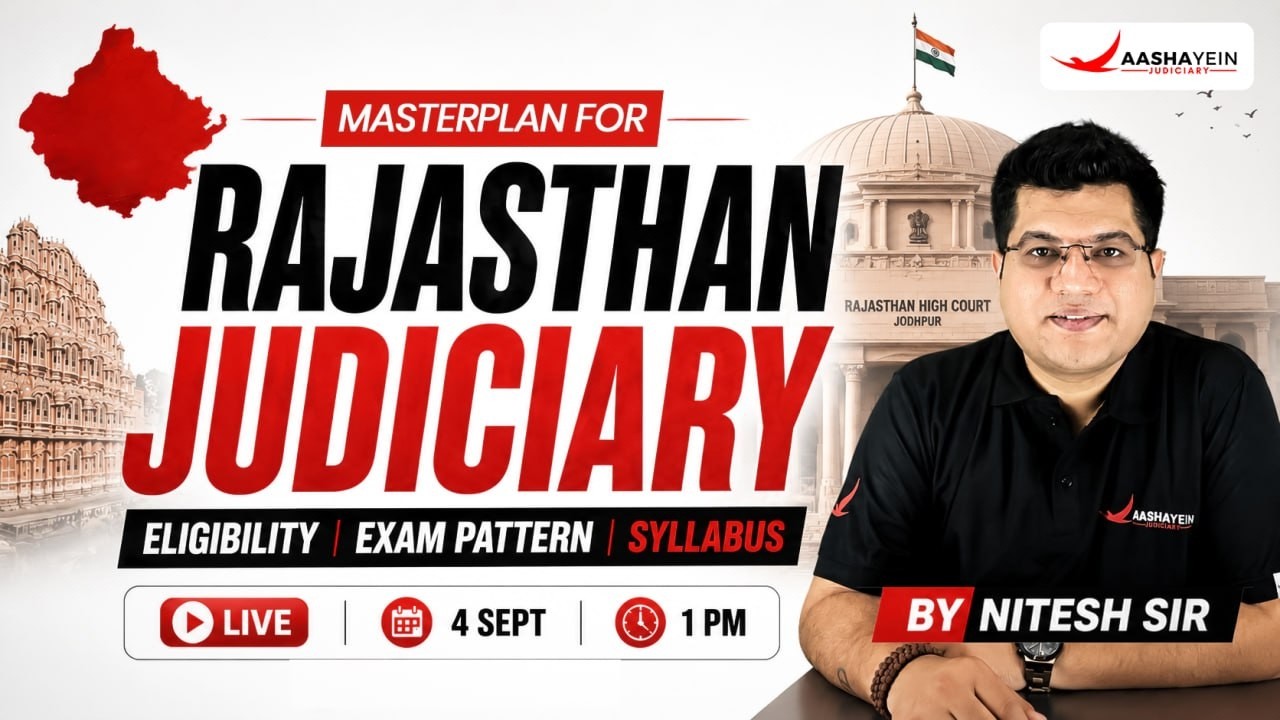 MASTERPLAN For Rajasthan Judiciary Exam🔥| RJS Syllabus, Eligibility & Exam Pattern | By Nitesh Sir