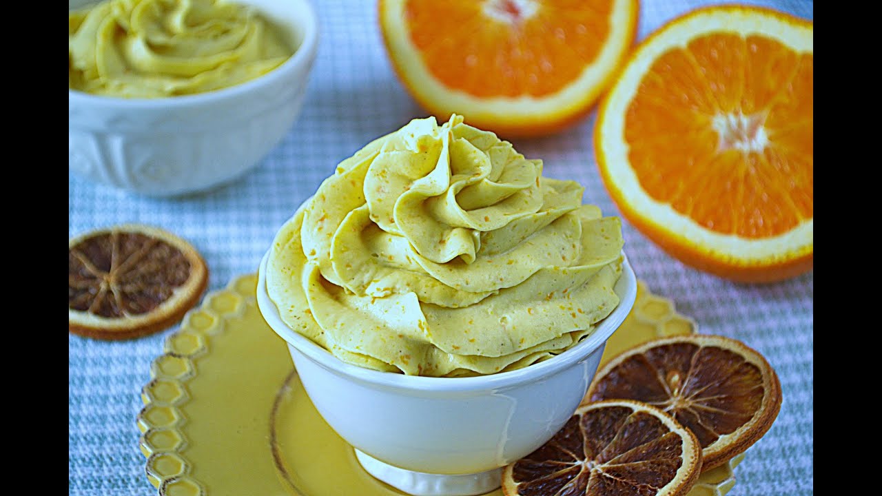 Przepis na krem pomarańczowy do tortu.