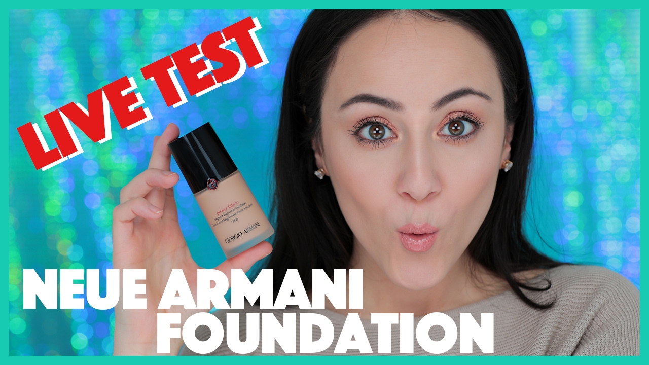 First Impression Giorgio Armani POWER FABRIC Foundation | Hatice Schmidt