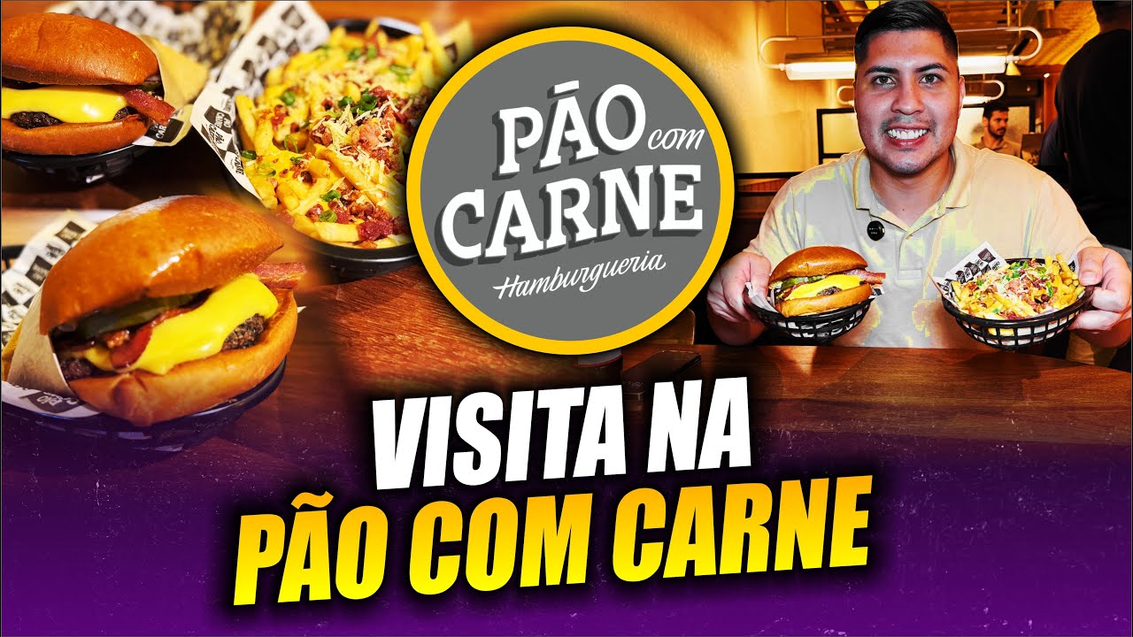 VISITA NA PÃO COM CARNE!